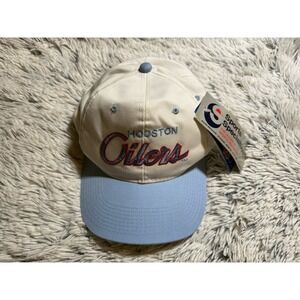 Houston Oilers Sports Specialties Script Vintage Hat READ